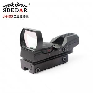 JH400内红点反射式全息瞄准镜 四变点隐形瞄准器