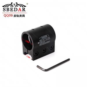 25.4管径瞄准器皮轨夹具电筒燕尾夹 QQ09皮轨夹具