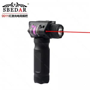 9911强光电筒红激光瞄准器金属机械