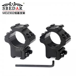 MD2302双钉低窄带导轨圈金属瞄准镜电筒夹具