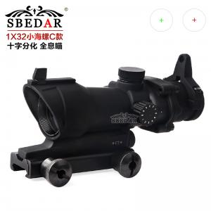 1X32C款十字内红点小海螺全息瞄准器 狙击瞄准镜