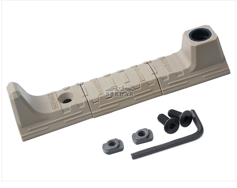 m08 m-lok黑色沙色塑料材质阻手器